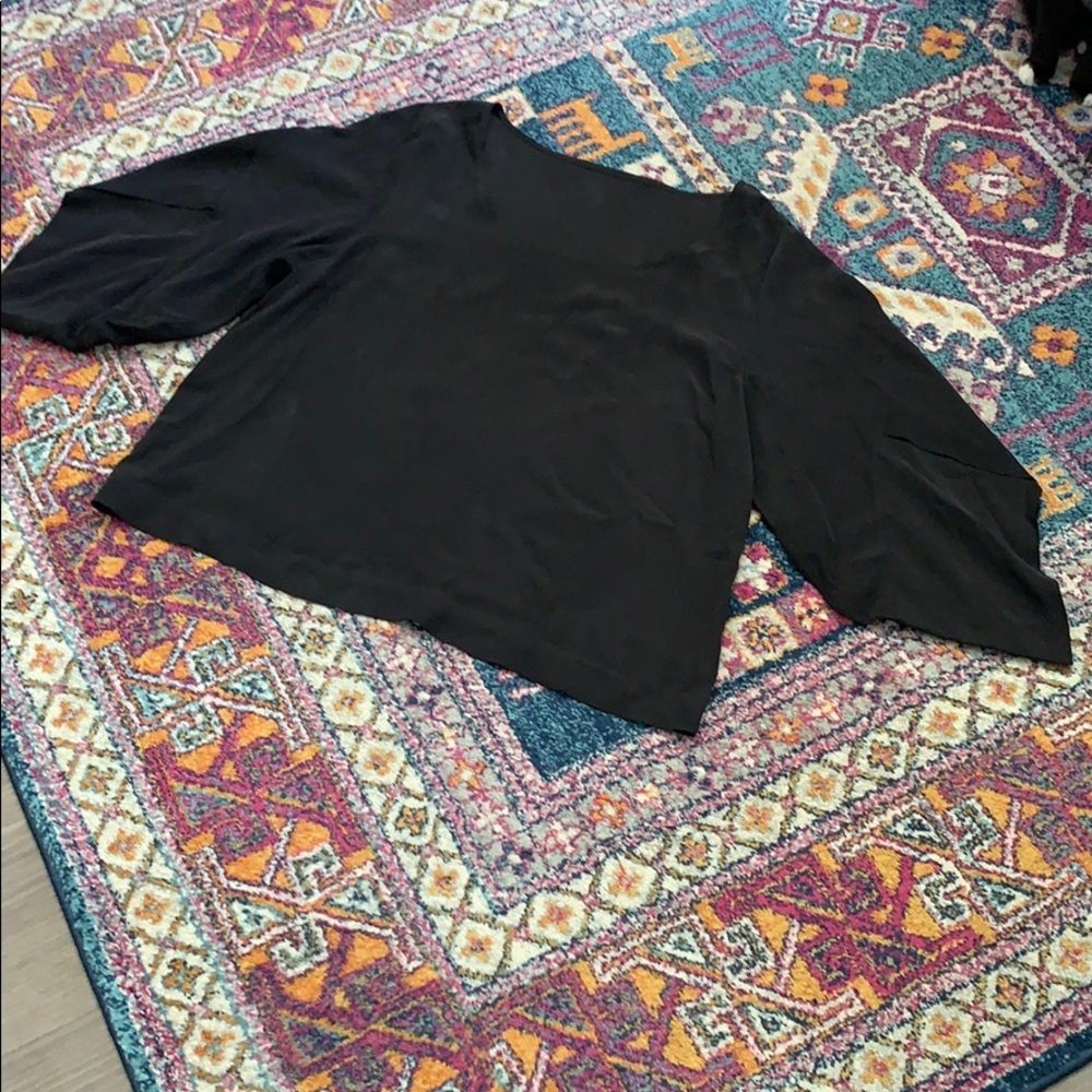 100%silk bohemian blouse